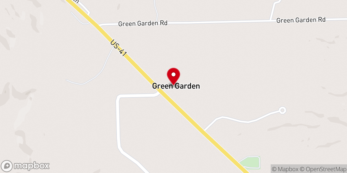 Map showing location of St. Paul's Lutheran Church