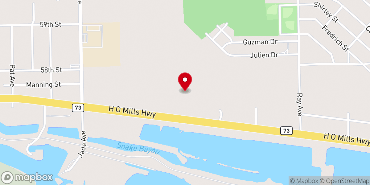 Map showing location of New Covenant Church