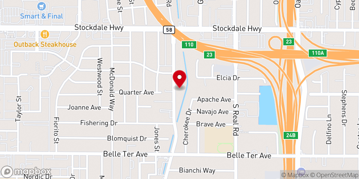Map showing location of New Testament Christian Church