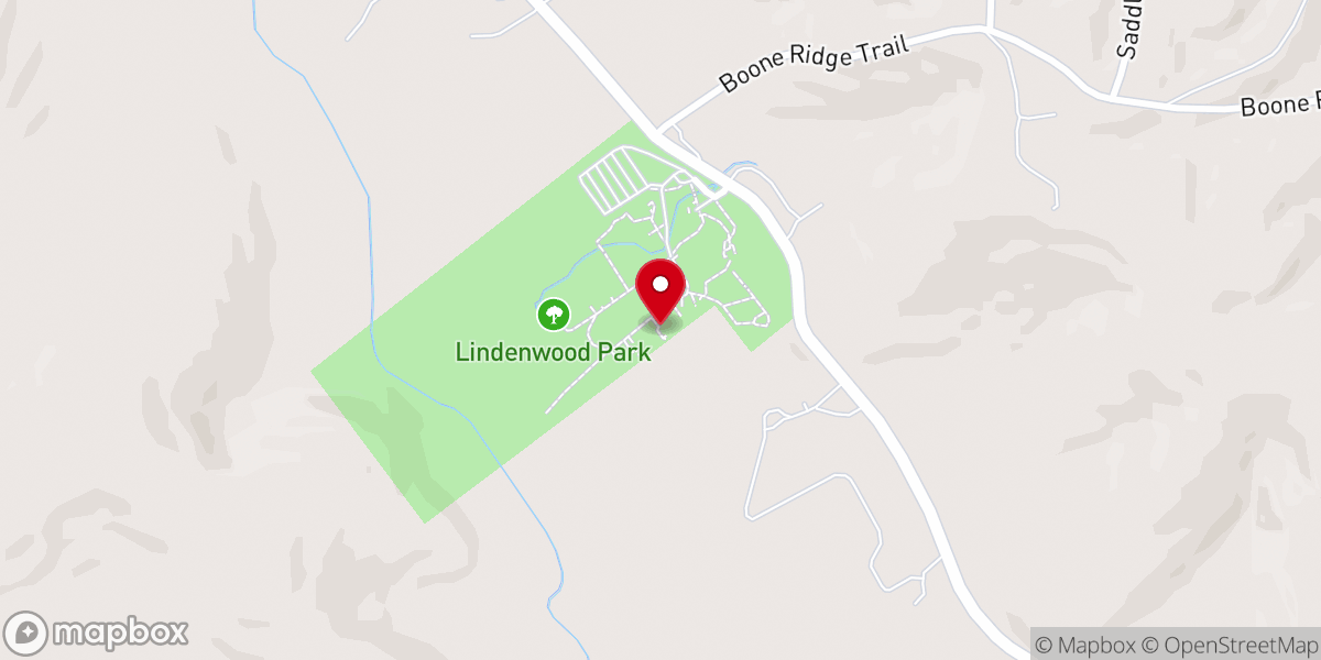 Map showing location of Old Peace Chapel