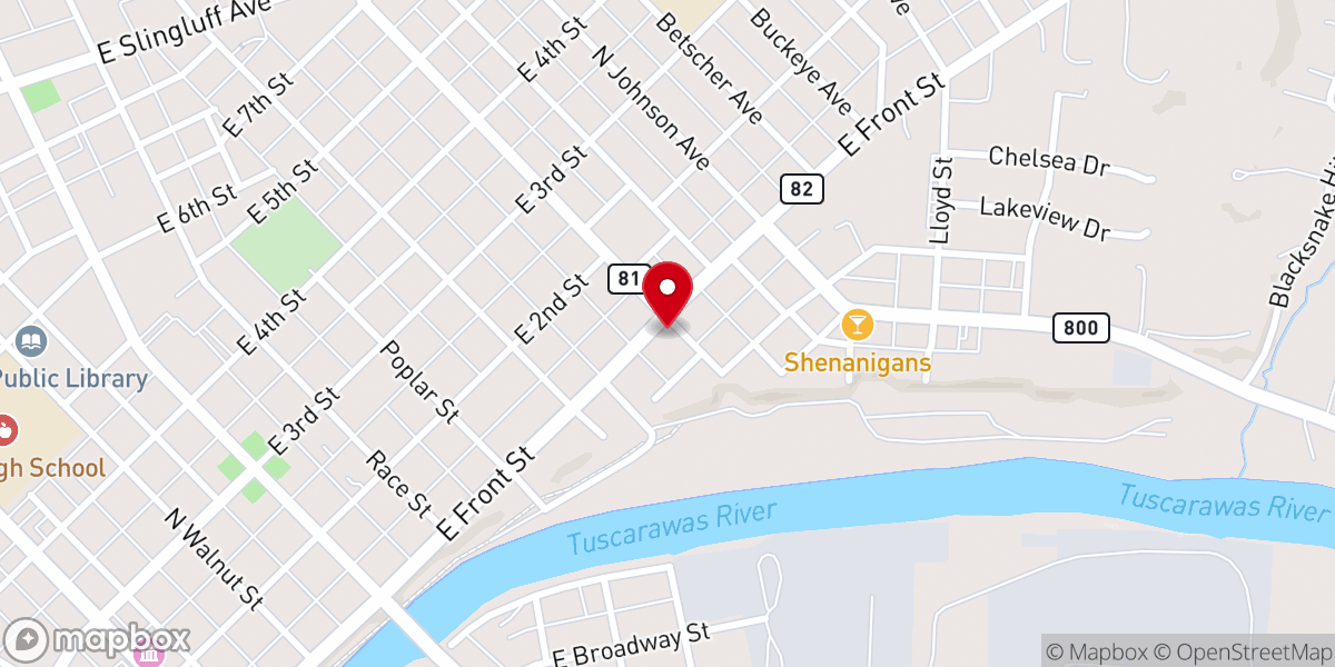 Map showing location of Reformed Fellowship Church