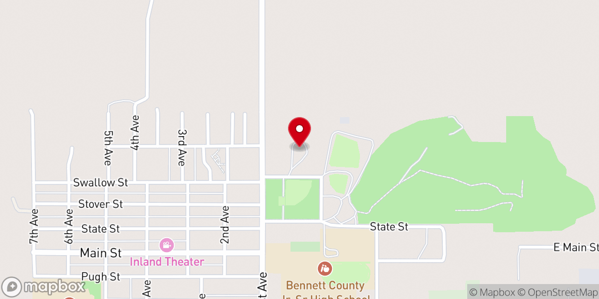 Map showing location of Our Lady of the Sacred Heart Parish