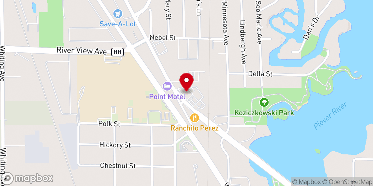 Map showing location of ROOK1ES Sports Pub