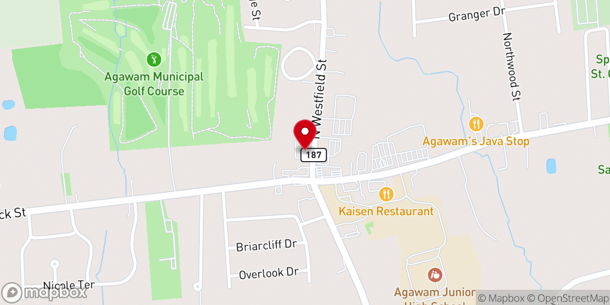 Map showing location of United Church of Christ