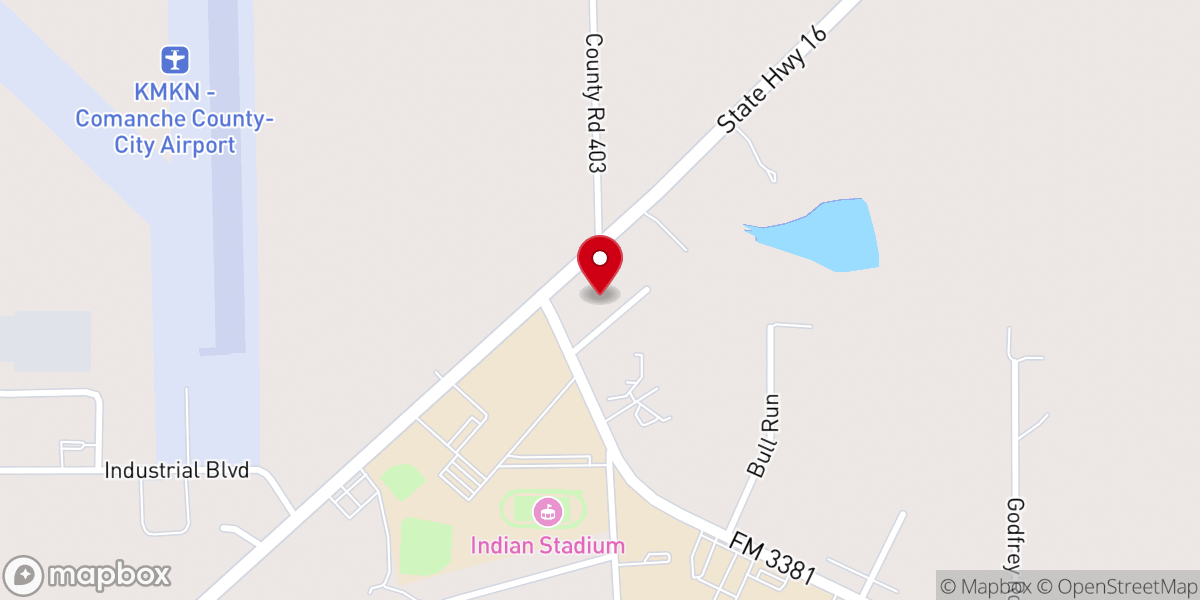 Map showing location of The New Life Pentecostals