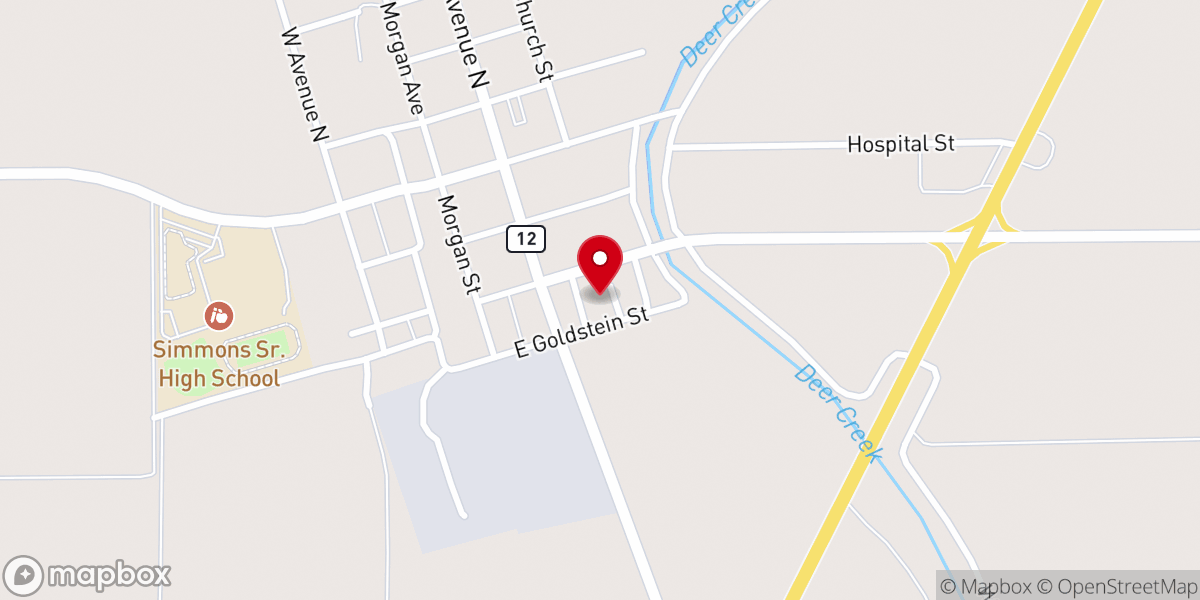 Map showing location of Logos By Mel