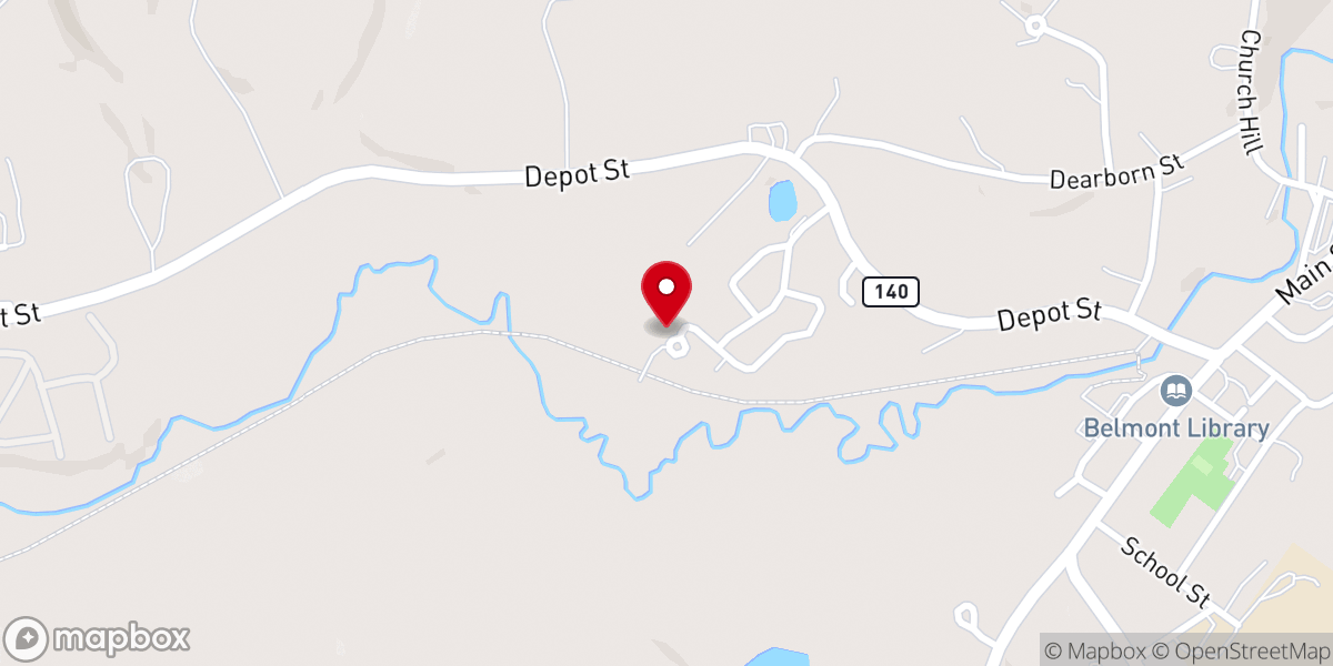 Map showing location of Pastor's HELP Ministry