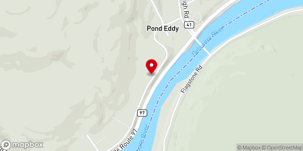 Map showing location of Sacred Heart Catholic Church