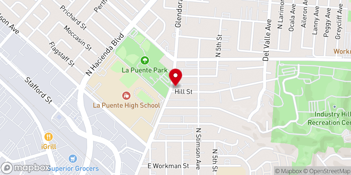 Map showing location of First United Methodist Church