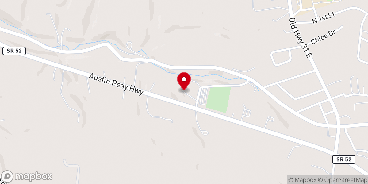 Map showing location of Family Life Center