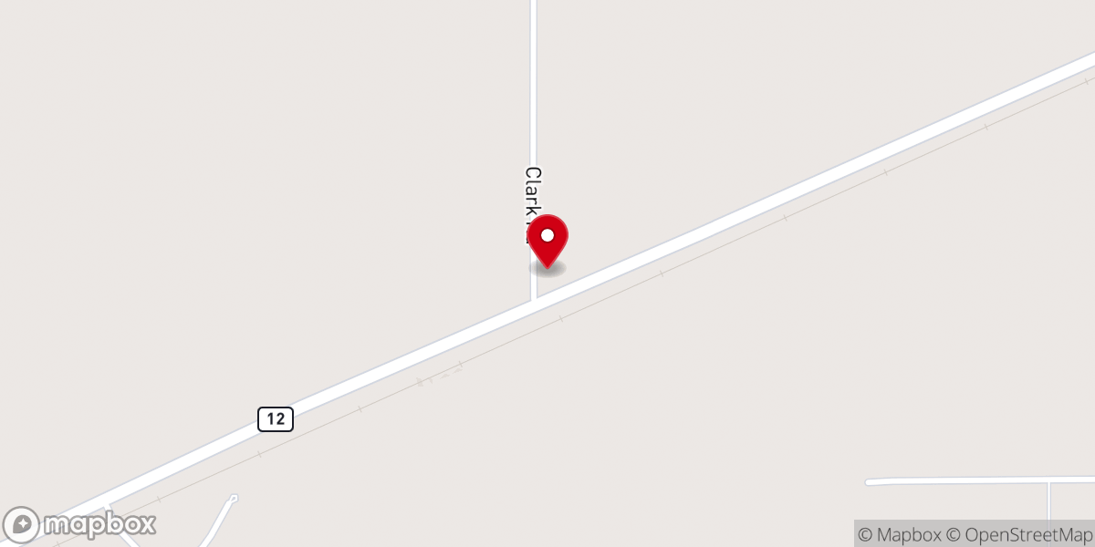 Map showing location of Calvary Pentecostal Church
