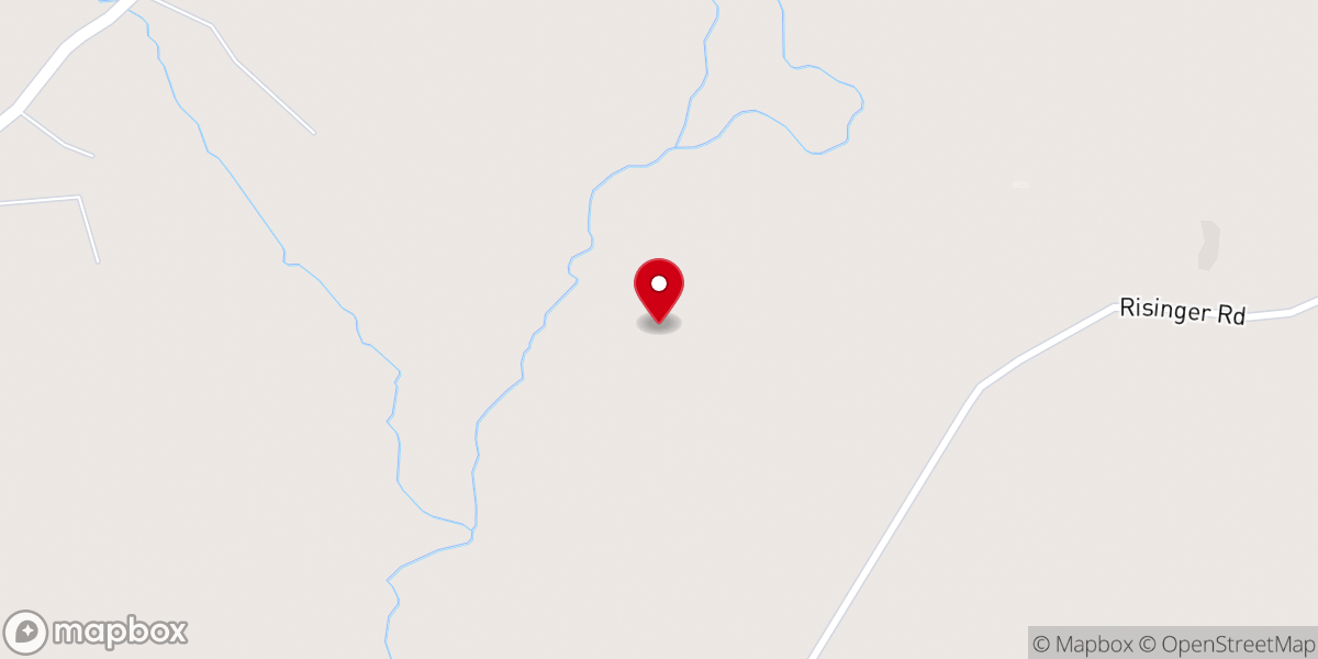 Map showing location of Mount Pisgah Baptist Blessed Church