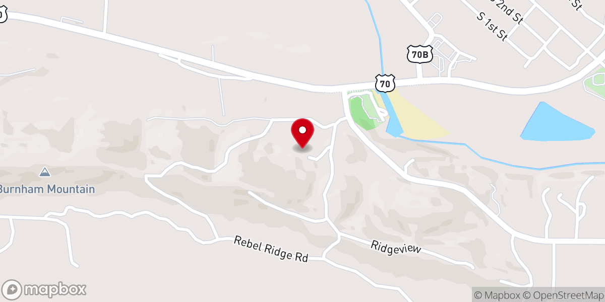 Map showing location of Pioneer Ministries Inc