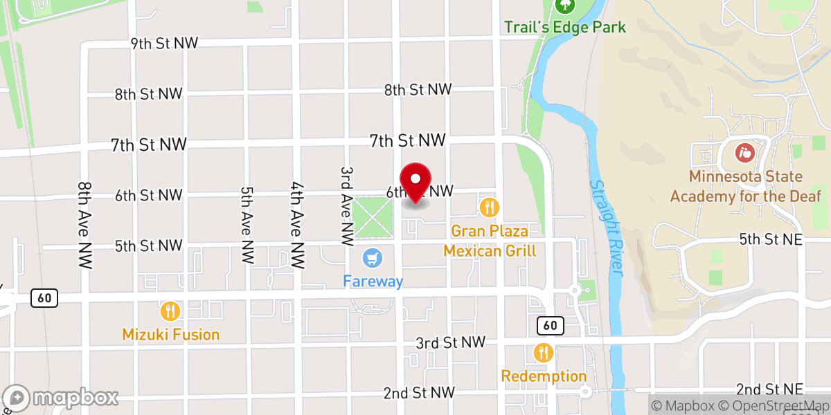 Map showing location of Cathedral of Our Merciful Saviour