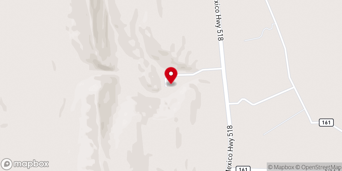 Map showing location of Brother of Jesus Mission