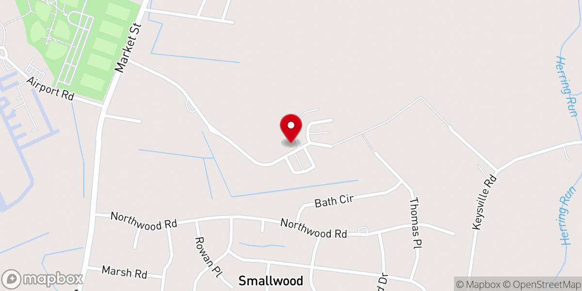 Map showing location of Somerset Community Center