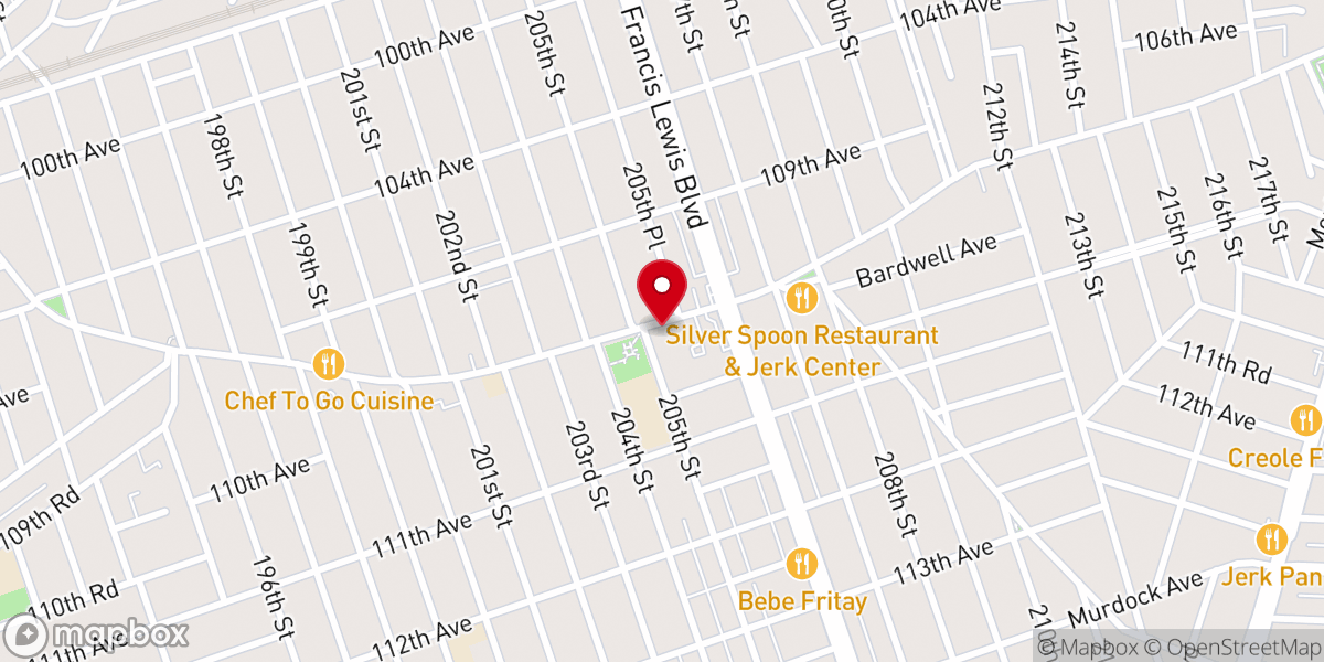 Map showing location of St Albans Deliverance Academy