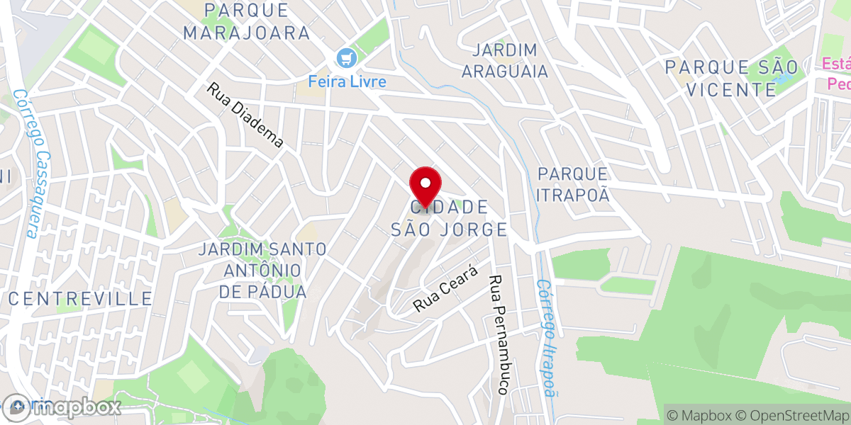Map showing location of Igreja Evangélica Palavra Aviva Nações