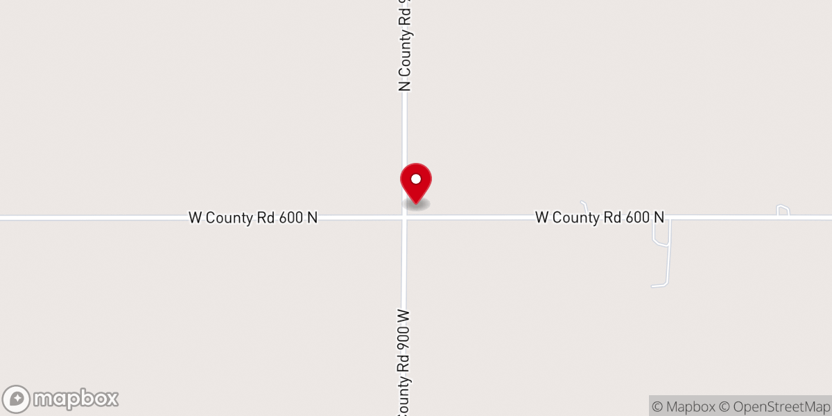 Map showing location of Kingsley Memorial United Methodist Church, Fairbanks IN
