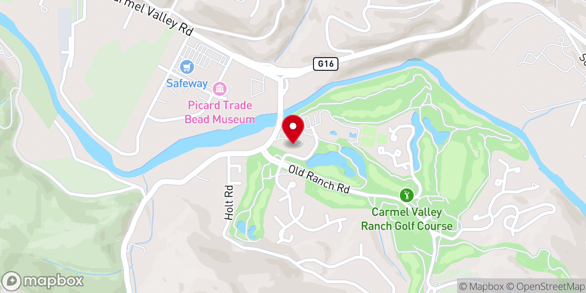 Map showing location of St. Dunstan's Episcopal Church