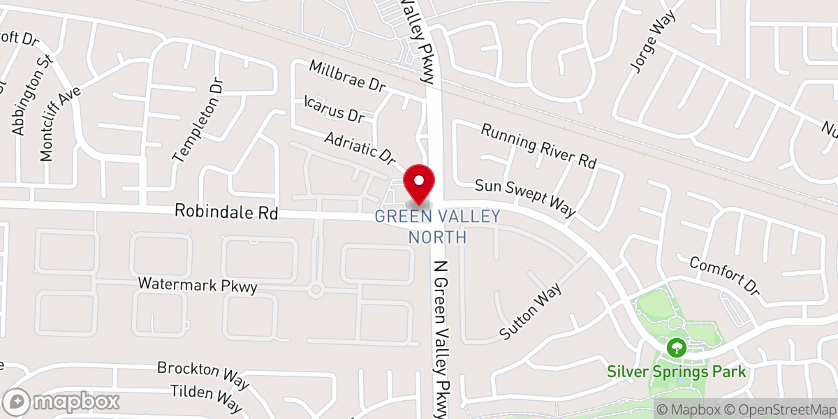 Map showing location of Green Valley Methodist Preschool & Kindergarten
