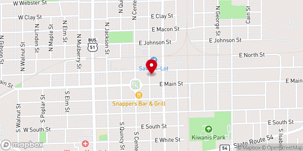 Map showing location of Blessed Hope Seventh-Day Adventist Church