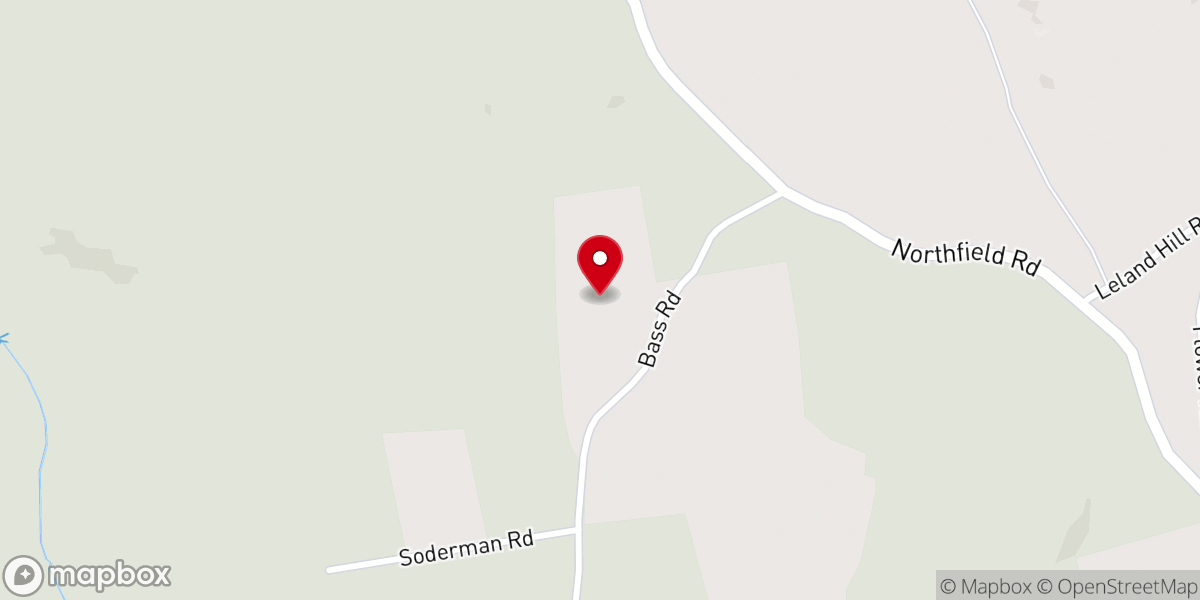 Map showing location of St. John the Baptist Monastery