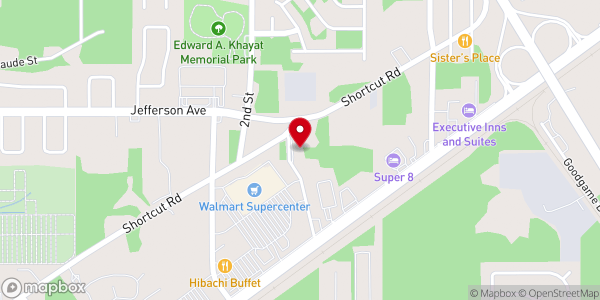 Map showing location of Wesley Independent Methodist Church