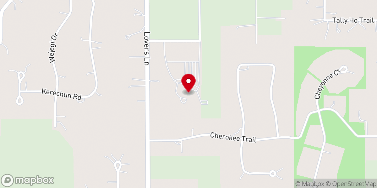 Map showing location of St Gabriel Catholic Parish Church