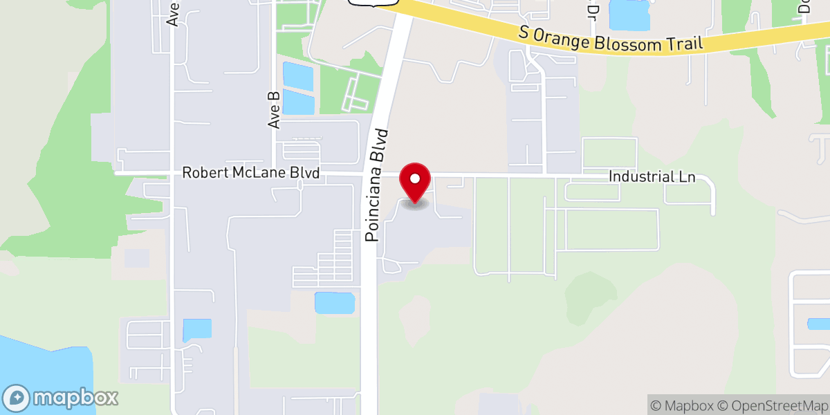 Map showing location of Kingdom Life Church