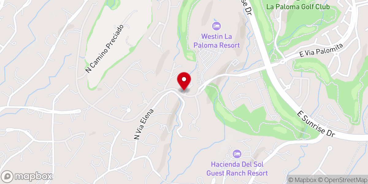 Map showing location of Christian Properties Inc