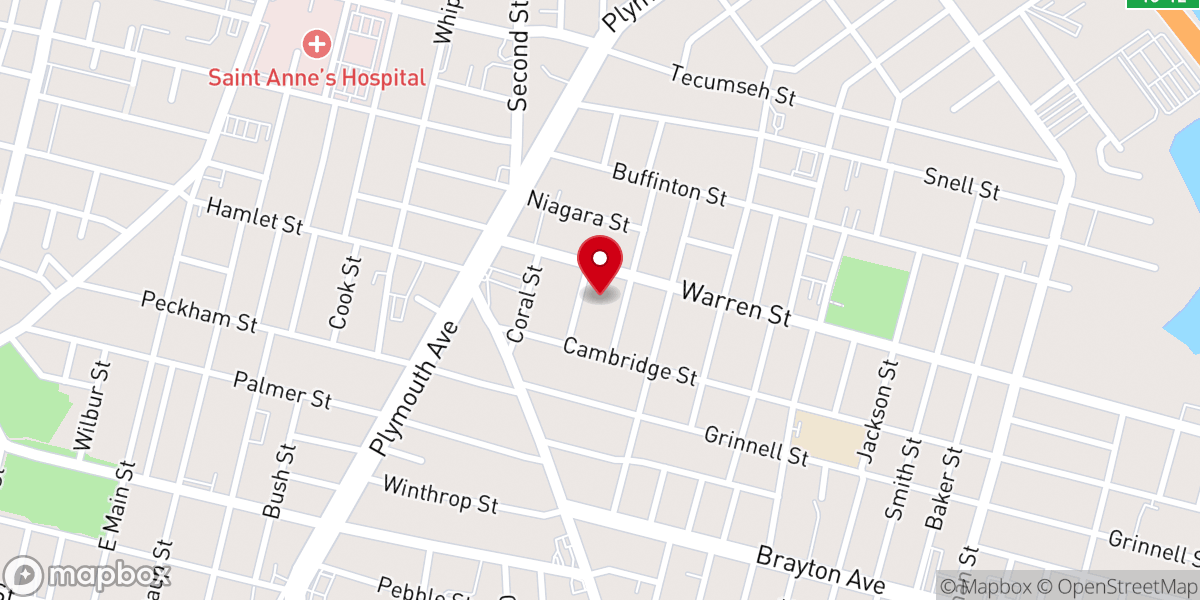 Map showing location of Recreation Association Nossa Senhora Da Luz Inc