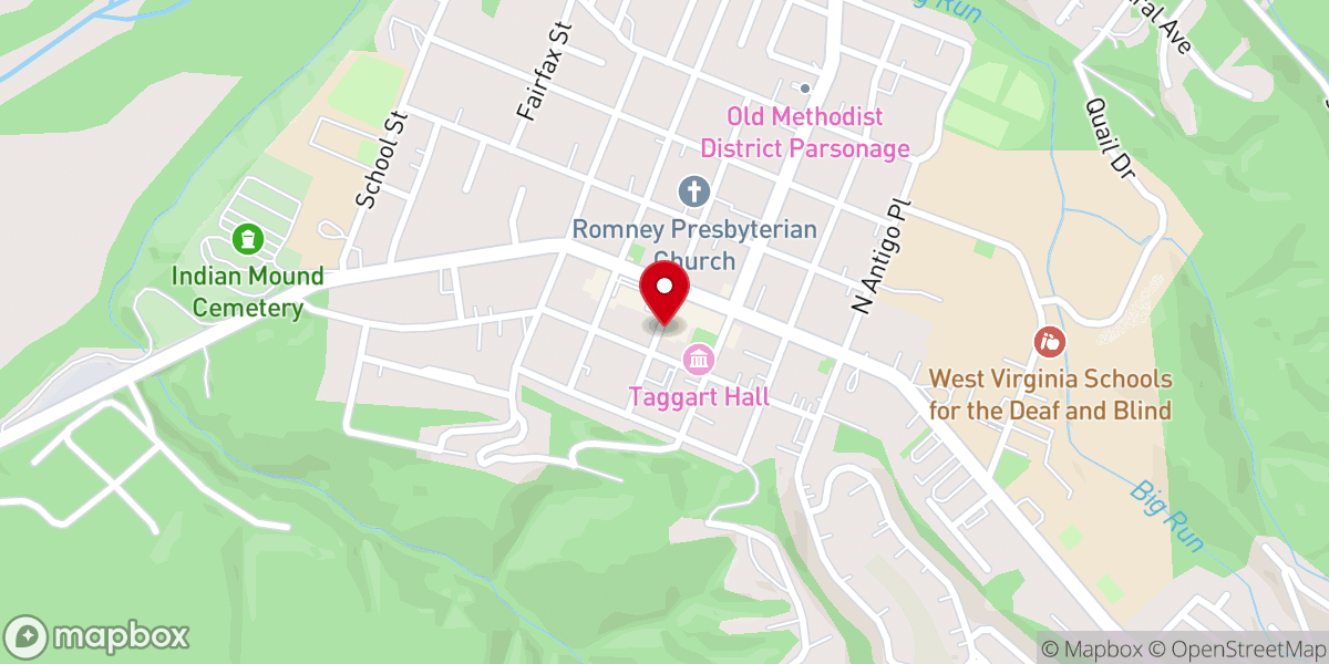 Map showing location of 828 Ministry Center