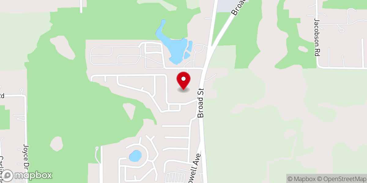 Map showing location of Church of Christ Northside