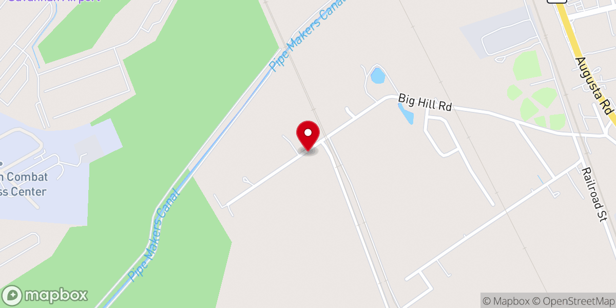 Map showing location of Higgins Evangelist Church