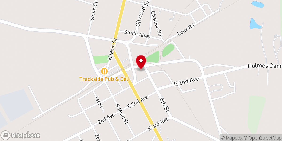 Map showing location of Good Shepherd Church of the Nazarene