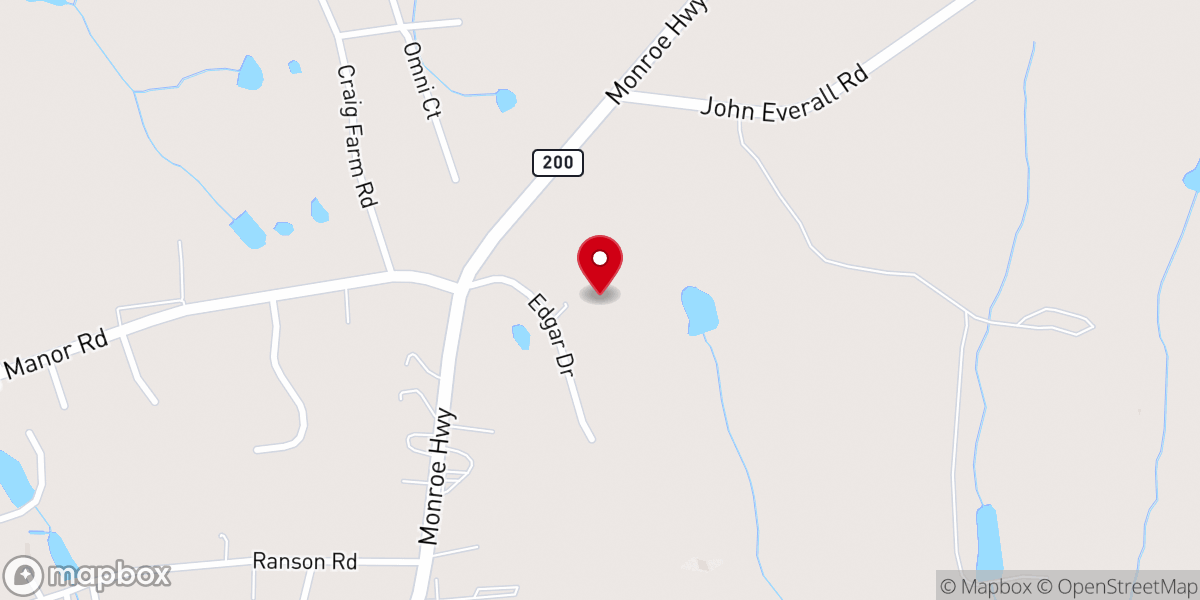 Map showing location of First Washington Baptist Church Inc