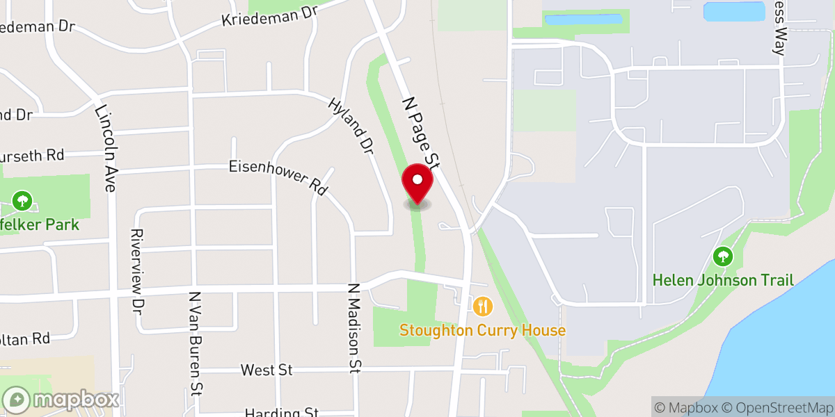 Map showing location of Don Parker Ministries Inc