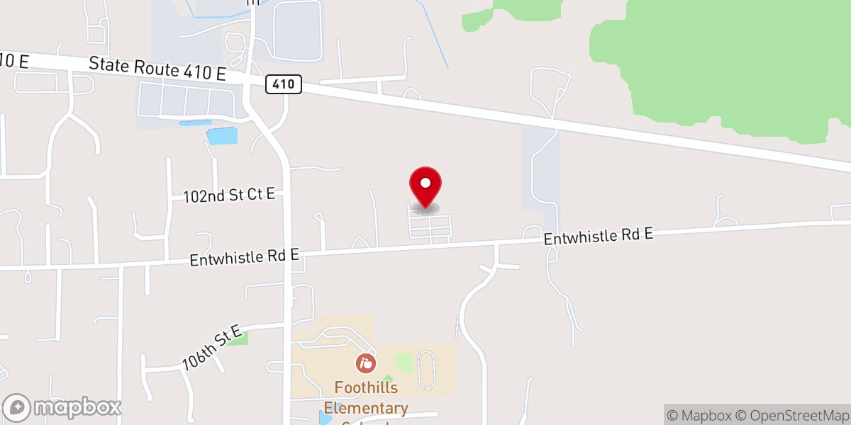 Map showing location of Rainier Hills Christian Fellowship