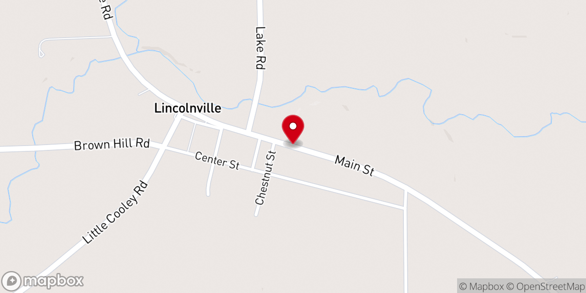 Map showing location of St Pauls United Methodist Church