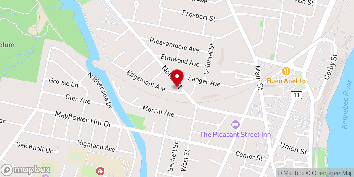 Map showing location of Holy Archangels Eastern Orthodox Church
