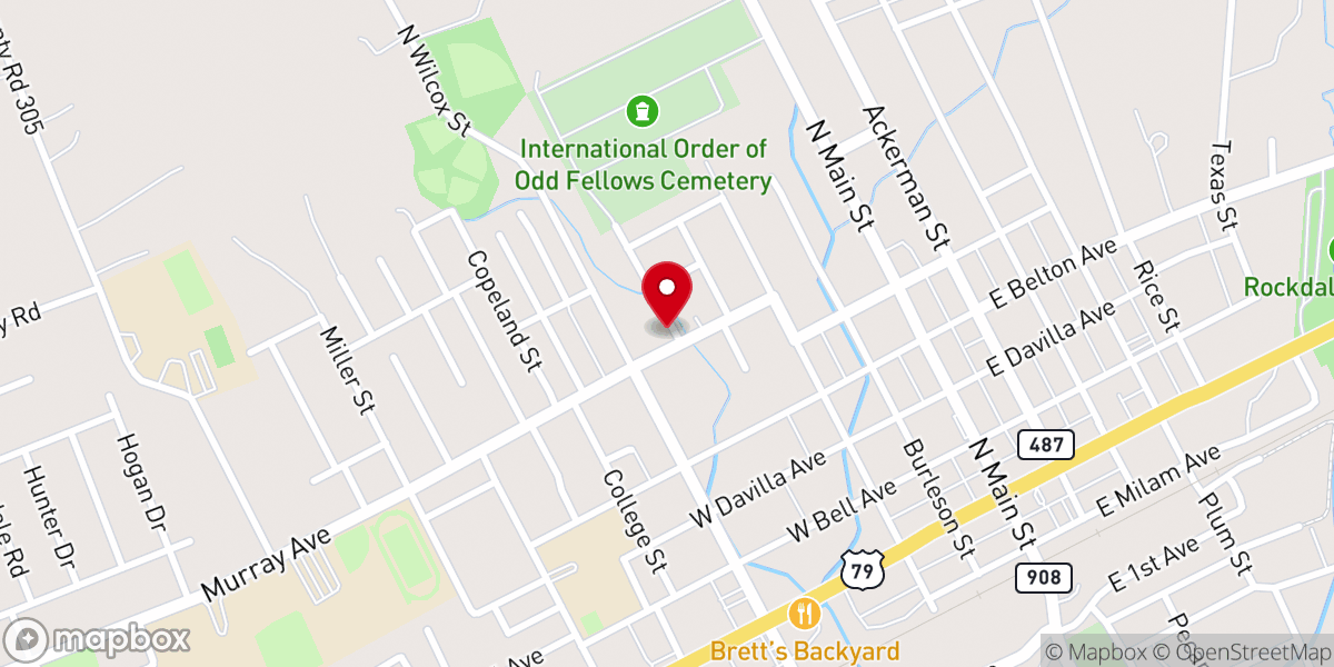 Map showing location of A Way in the Wilderness