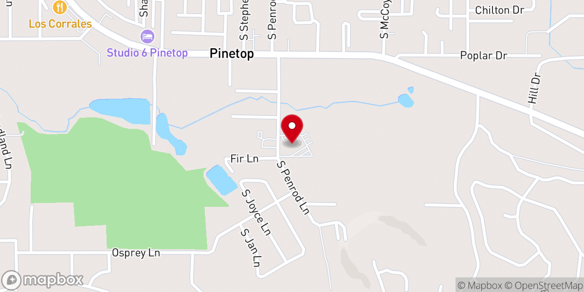 Map showing location of St Mary of the Angels Parish