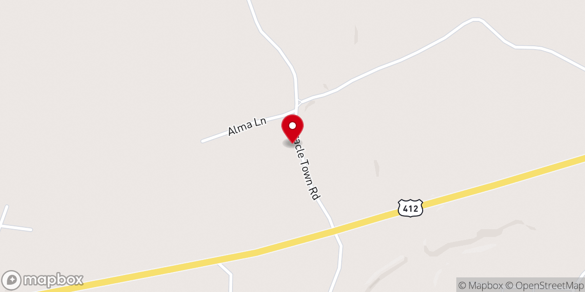 Map showing location of The Bella Dawn Venue