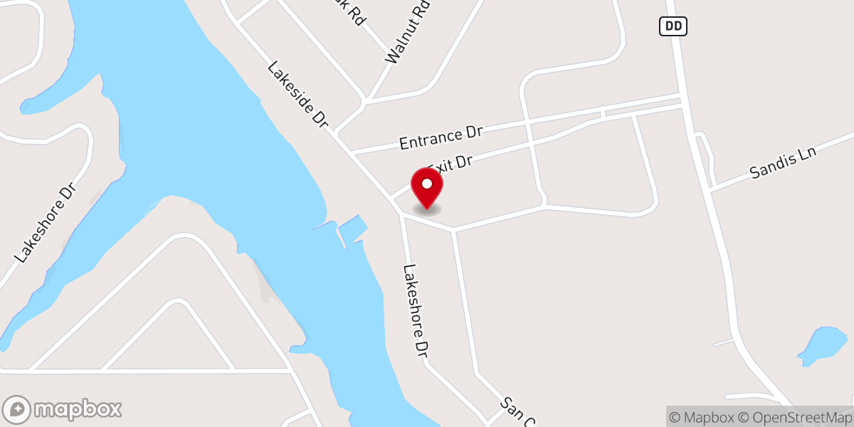 Map showing location of Cross Covenant Ministries