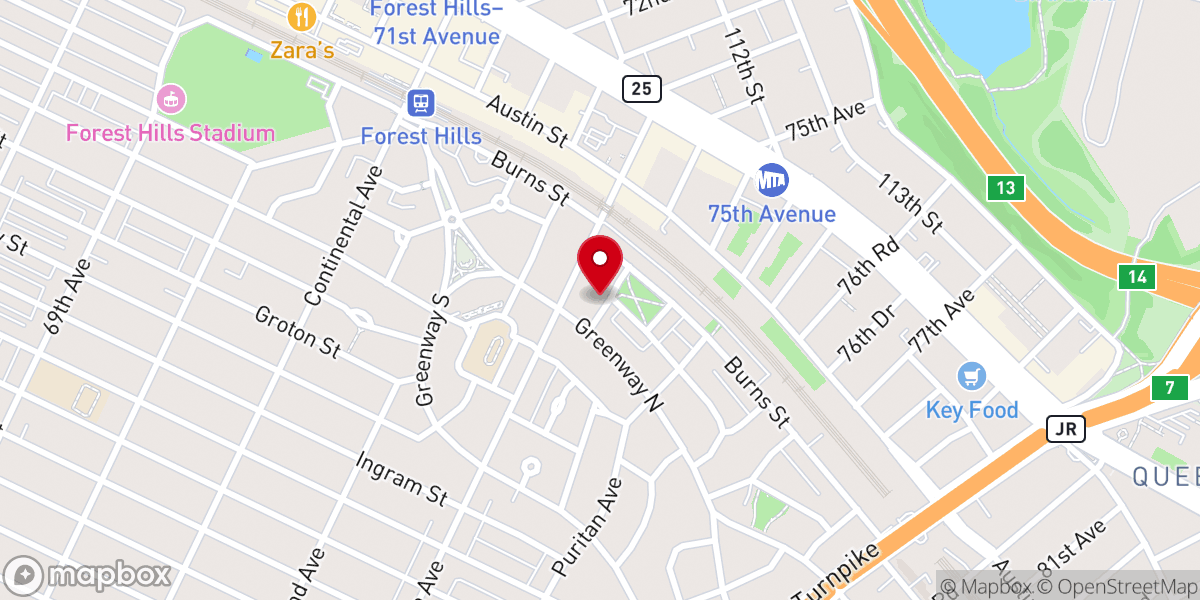 Map showing location of The Community House