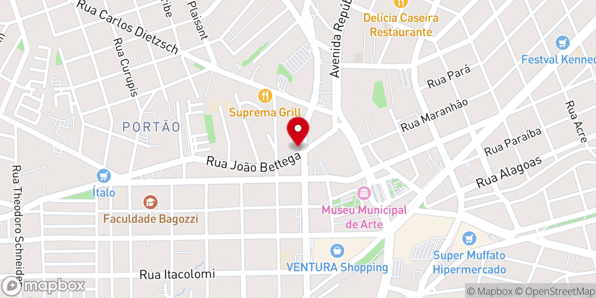 Map showing location of Igreja do Senhor Bom Jesus - Igreja NOVA