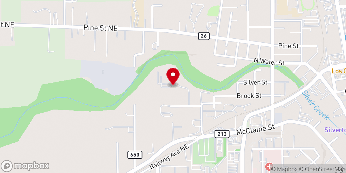Map showing location of Mission Of Hope