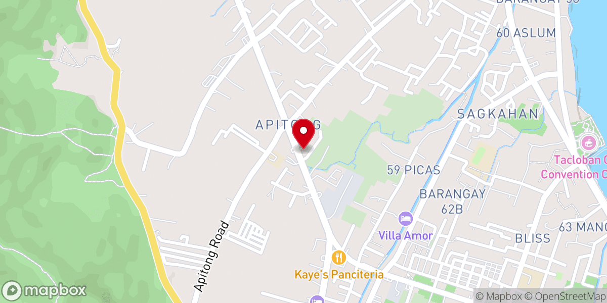 Map showing location of St. Josemaria Escriva Parish