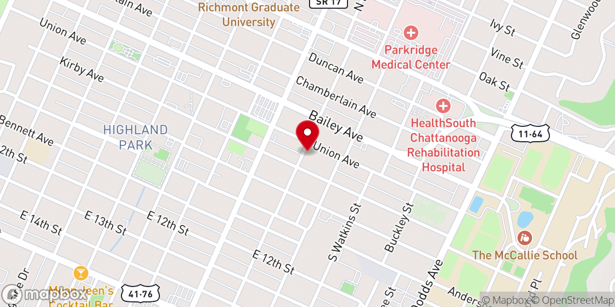 Map showing location of Nextstep Church Inc